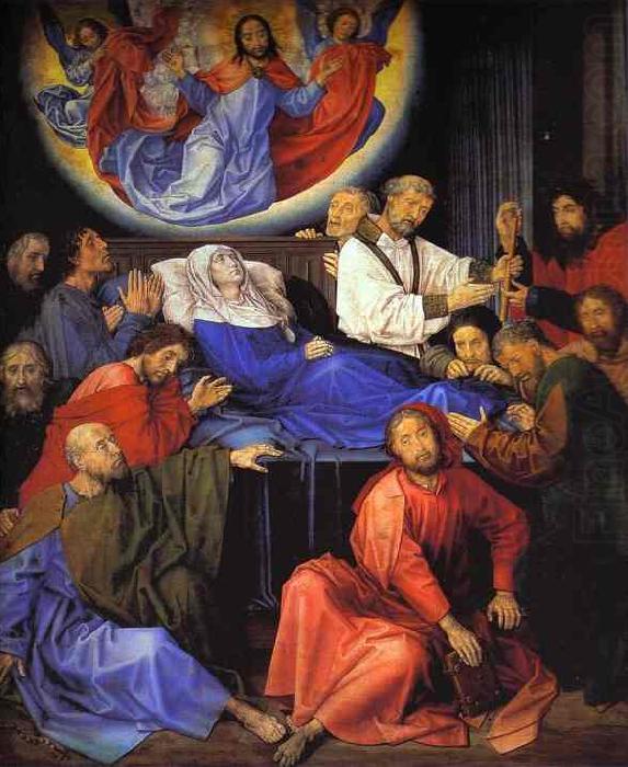 Hugo van der Goes Death of the Virgin. china oil painting image